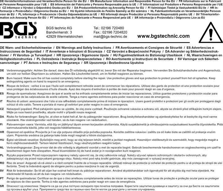 Produktbild BGS Reparatursatz für Öl-Ablass-Gewinde | für Aluminium-Ölwannen | M12 x 1,75 mm