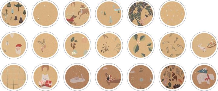 Produktbild Folia Designpapier Magic Christmas A4, 115/270 g/m², 20 Blatt (270 g/m², 1 x)