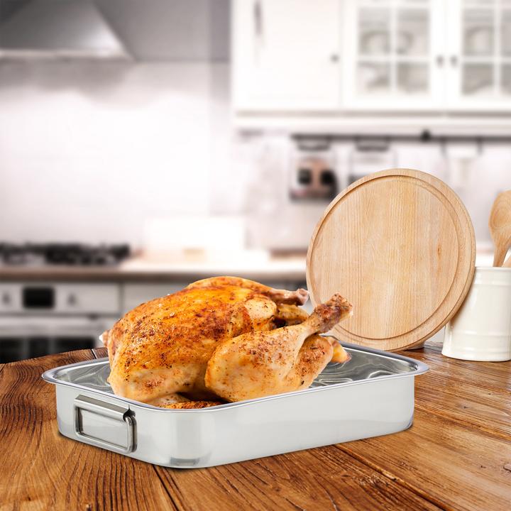 Actual product image Relaxdays Roasting Pan