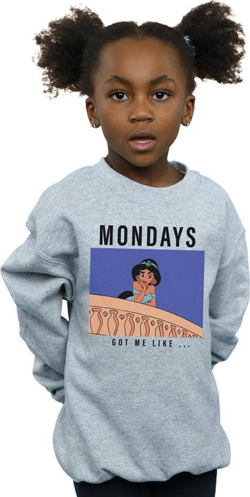 Image du produit Disney Princess - Sweat JASMINE MONDAYS GOT ME LIKE - Fille (140, 146)