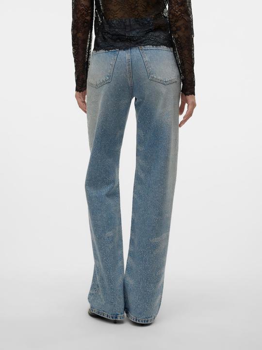 Produktbild Vero Moda VMTESSA Hohe Taille Weiter Beinschnitt Jeans Weit geschnitten (W31/L32)