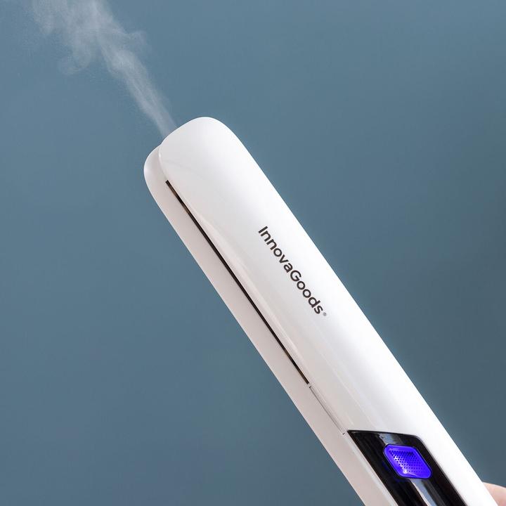 Actual product image InnovaGoods Ceramic Hair Straightener with Steam Function Stemio 36 W (Steam straightener)