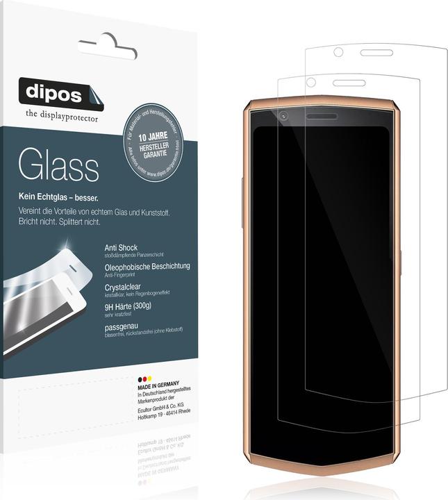 Actual product image Dipos Anti-Shock Screen Protector Clear (1 Piece, Cubot Pocket 3)