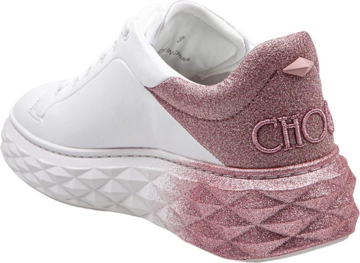 Produktbild Jimmy Choo white leather sneakers with glitter degrade (39)