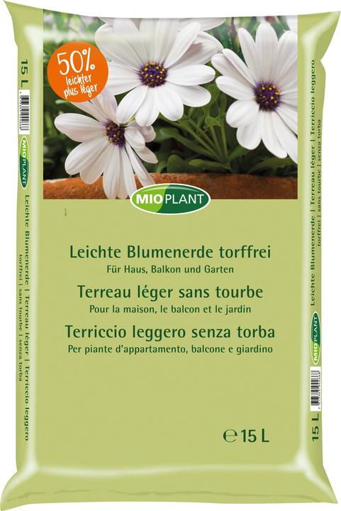Actual product image Mioplant Light potting soil (15 l, Soil without peat)