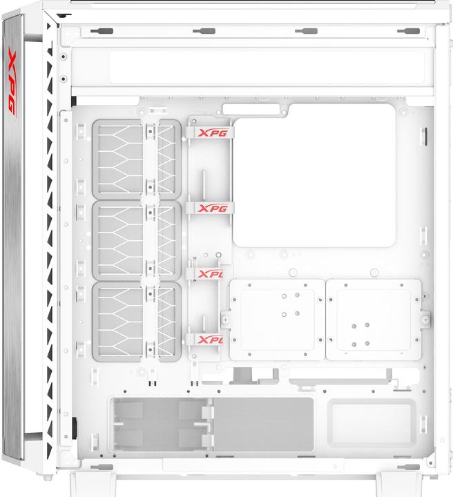 Actual product image XPG Go Battlecruiser II Midi Tower white retail (ATX, Mini-ITX, mATX)
