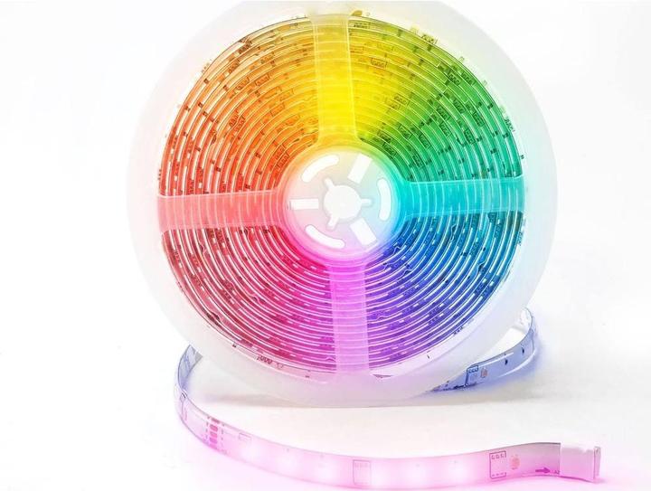 Actual product image Woox Smart LED Strip +Adapter RGB+WW, Alexa, Google Home (Multicoloured, 500 cm, Indoor)