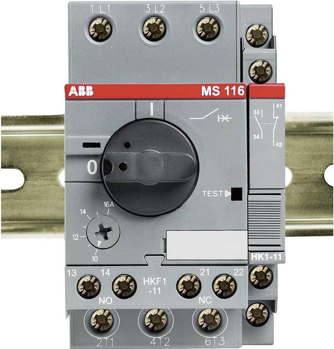 Image du produit ABB Disjoncteur-moteur MS116 - 1,6