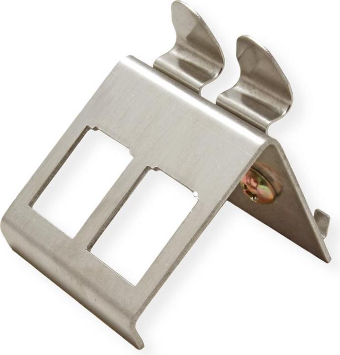 Actual product image Value Top-hat rail adapter for 2 Keystones (Keystone module holder)