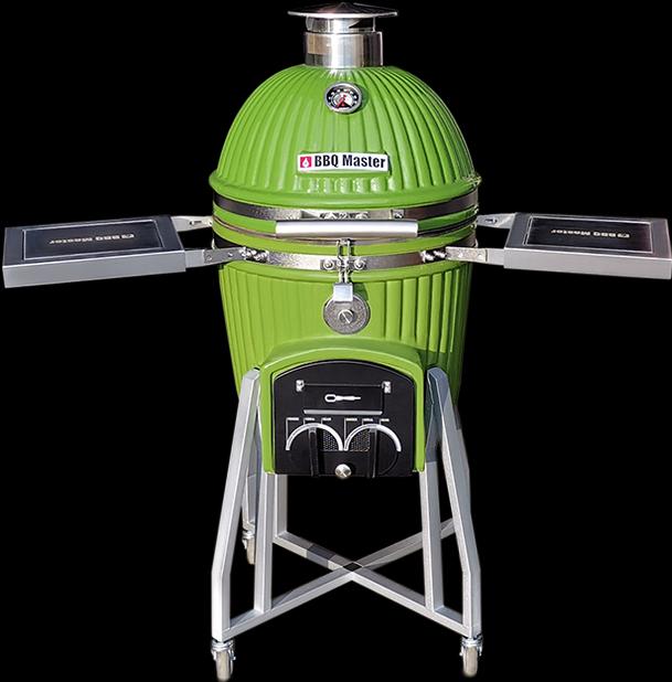 Produktbild BBQ Master Kamado XL Pro Lime Green (540 mm)