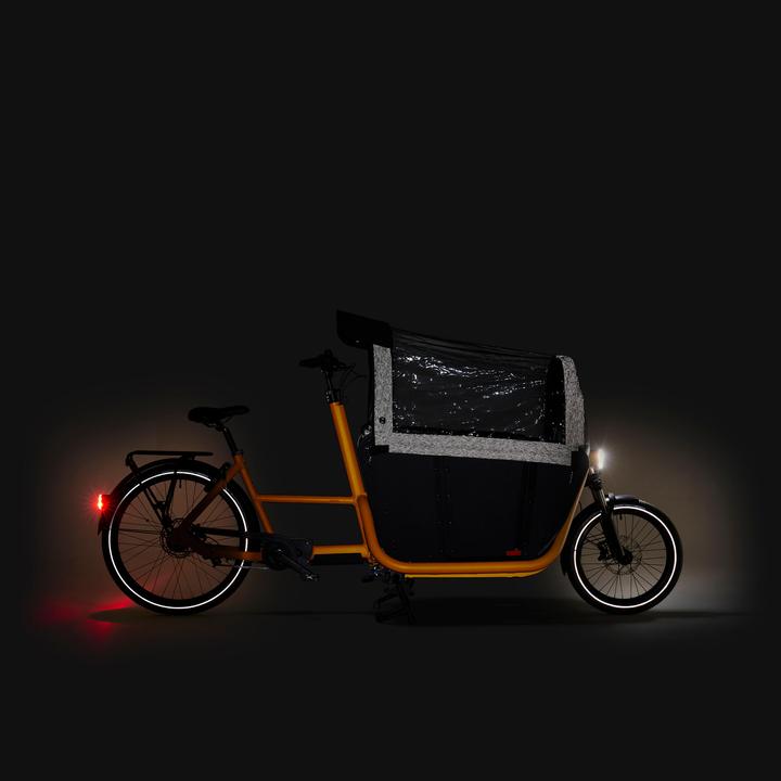 Image du produit Btwin Vélo utilitaire électrique Cargobike Long John F900E Family jaune