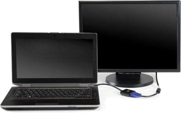 Actual product image 0.15 meters, HDMI-A male to VGA female adapter, with audio (VGA, HDMI, 1.50 cm)