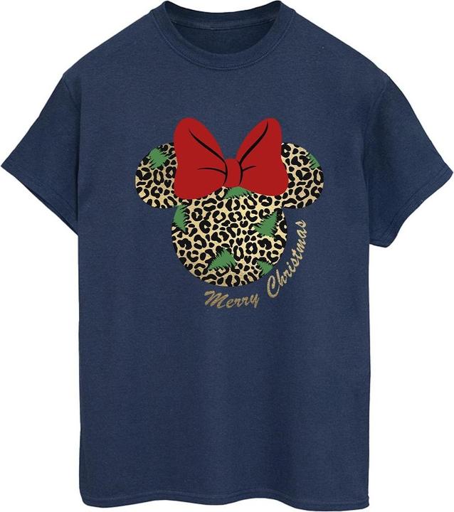 Disney Minnie Mouse Leopard Christmas TShirt (4XL)