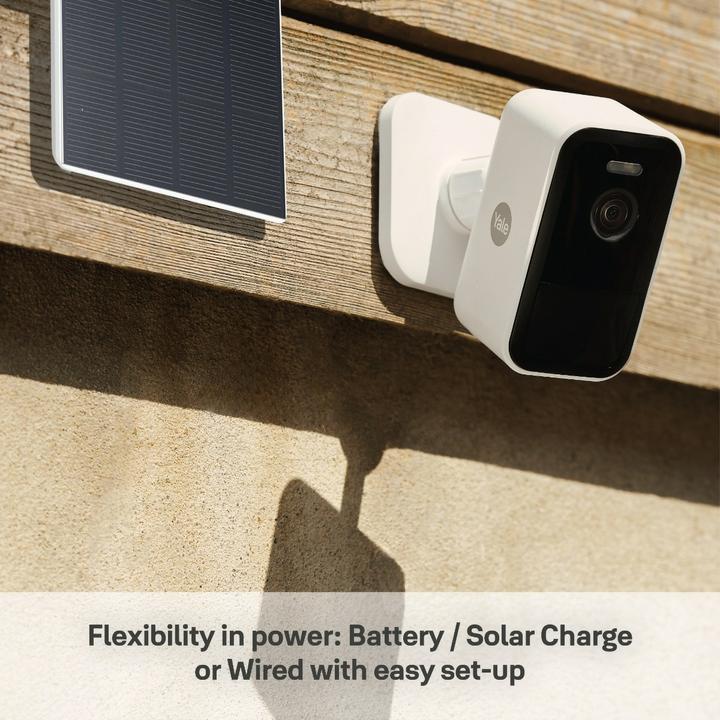 Produktbild Yale Solar Ladegerät für Outdoor-Kamera (Solarpanel)