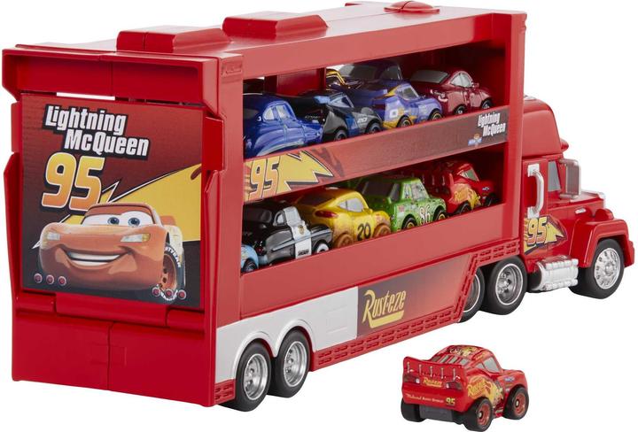 Actual product image Disney Cars Mack Mini Racers Hauler