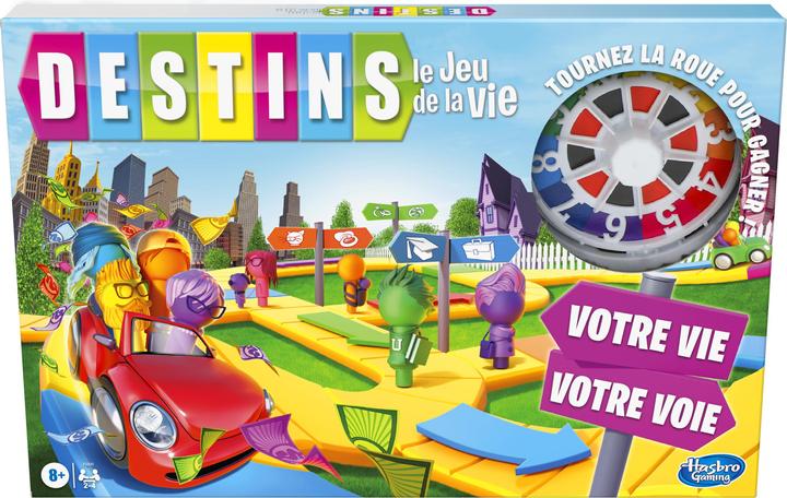 Actual product image Hasbro Gaming Game of life (French)