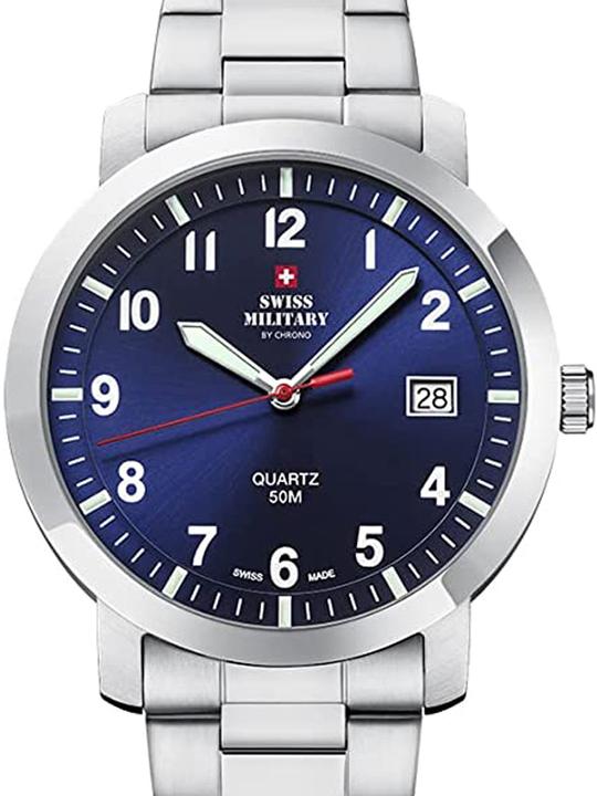 Produktbild Swiss Military SM34083.09 Herrenuhr 40mm 5ATM (Analoguhr, 40 mm)