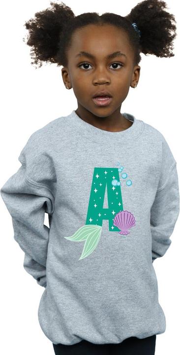 Produktbild Disney Alphabet A Is For Ariel Sweatshirt Mädchen (152, 158)