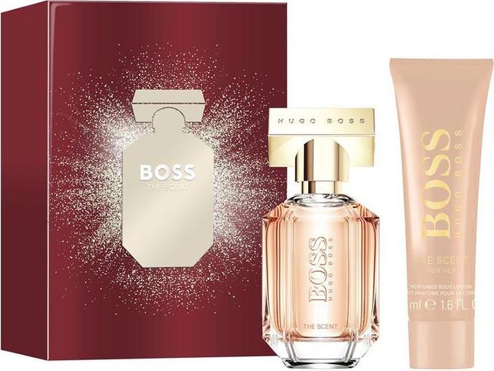 Actual product image Hugo Boss The Scent for Her Christmas 2023 Eau de Parfum 30 / Body Lotion 50 (Eau de parfum, 80 ml)