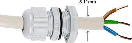 Produktbild EGB FeuchtraumWannenleuchte IP65 m LEDRöhren 22W L1575mm (4600 lm, G13)