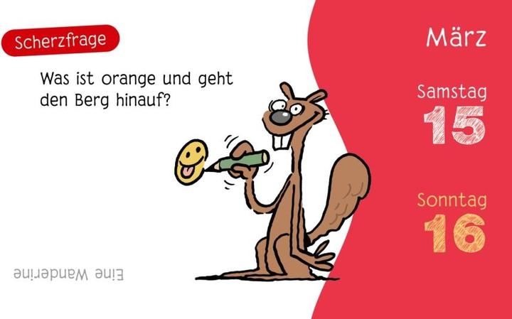 Produktbild Kinder-Witze zum Ablachen! 2025: Mein Kalender für jeden Tag (Deutsch)