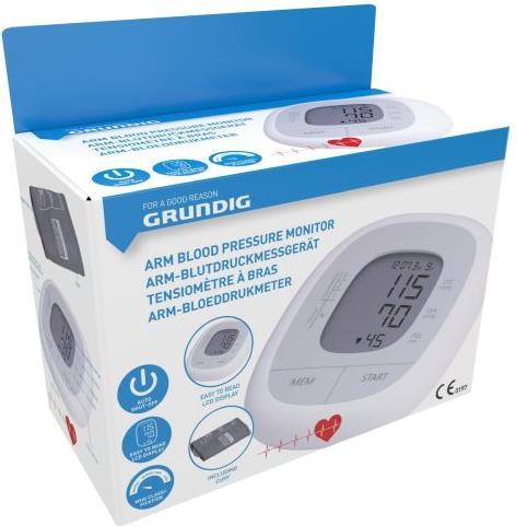 Produktbild Grundig Blood pressure monitor arm (Blutdruckmessgerät Oberarm)