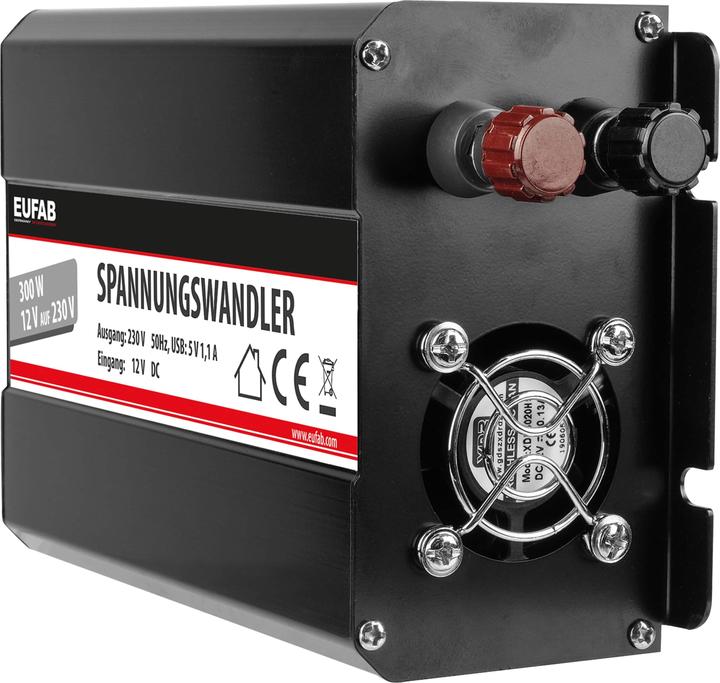 Produktbild Eufab Spannungswandler 300w 12 Auf 230v