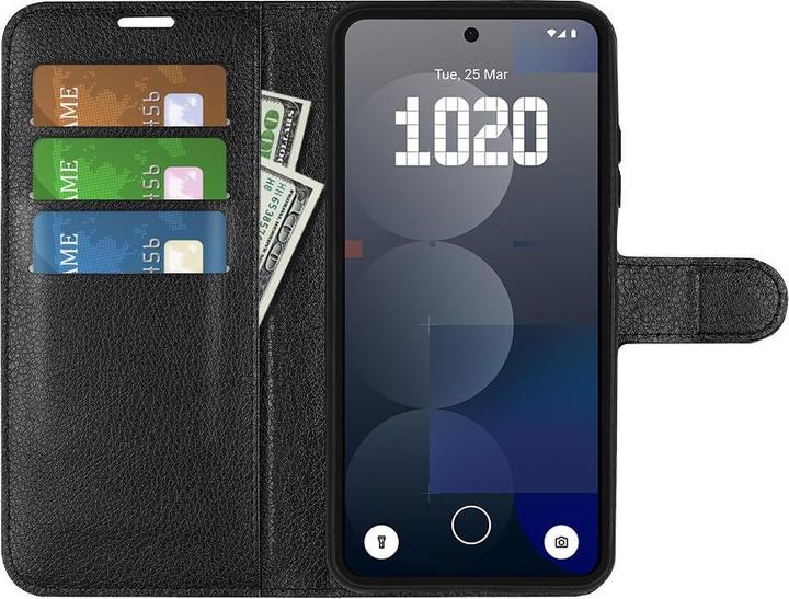 Actual product image Cover-Discount Nothing Phone (3a) Pro - Leder Etui Hülle (Nothing Phone (3a) Pro)