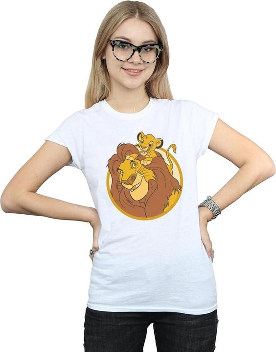 Immagine prodotto Disney The Lion King Mufasa And Simba Maglietta Donna (M)
