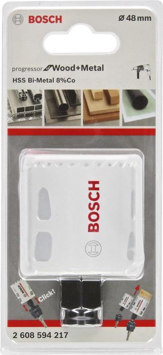 Image du produit Bosch Professional Zubehör 48 Progressor pour le bois et le métal (48 mm)