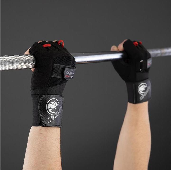 Actual product image Chiba Wristguard Protect training gloves, black, L (L)