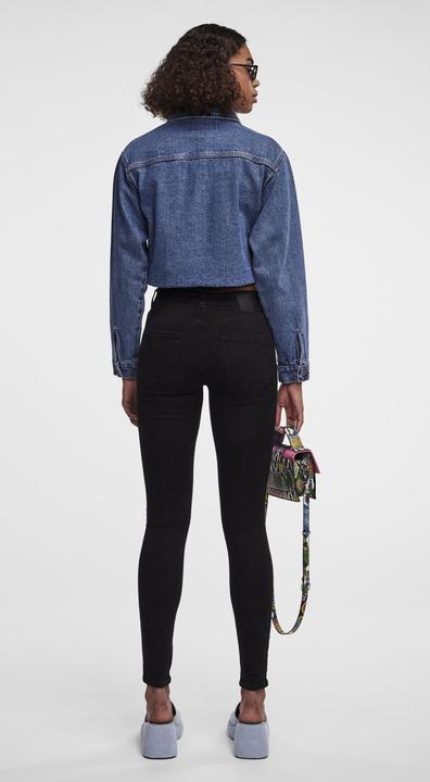 Produktbild Pieces Schwarze Skinny Fit Jeans