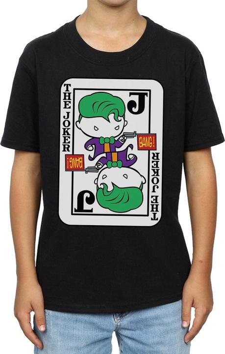 Produktbild Chibi Joker Playing Card TShirt Jungen (140, 146)