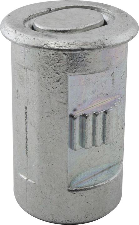 Produktbild Maco Bodenbüchse Schliessblech für Türkantriegel mit Rückholfeder ø 17 mm Stahl (1 Stk.)