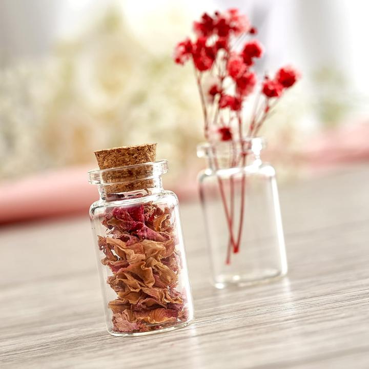 Produktbild The twiddlers Glasflasche mit Korkstopper mini 60 Stück