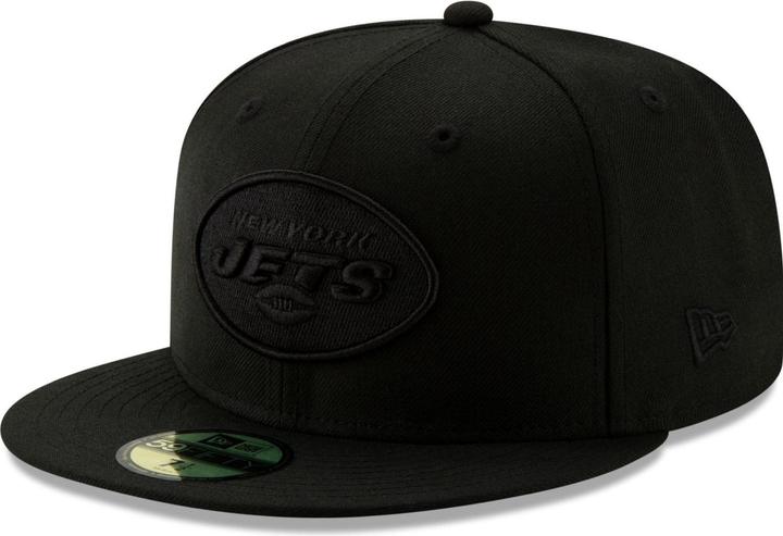 New Era 59Fifty Fitted Cap - ALL BLACK New York Jets - 7 (7)