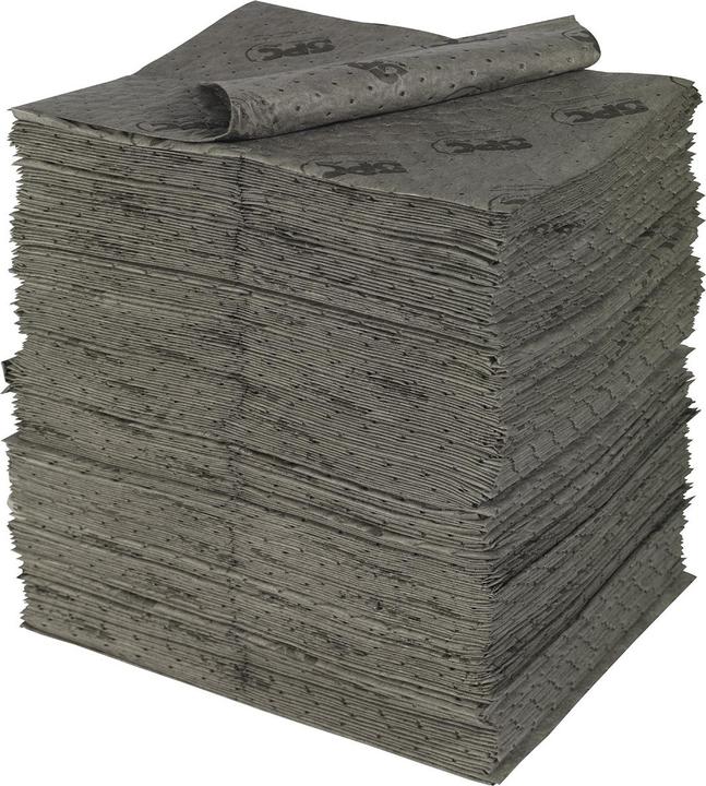 Image du produit Brady UXT200-E, Lingettes, Gris, 40 x 50 cm, Modèle léger, perforé & soudé, Absorption