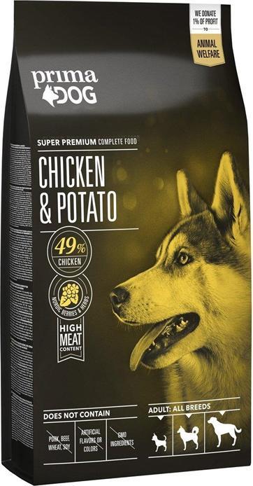 Immagine prodotto Prima Primadog Cibo Secco Pollo-Patata 10 kg (10000 g)