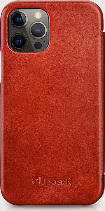 Actual product image iCarer Etui cuir avec rabat (Apple iPhone 12 Pro Max)