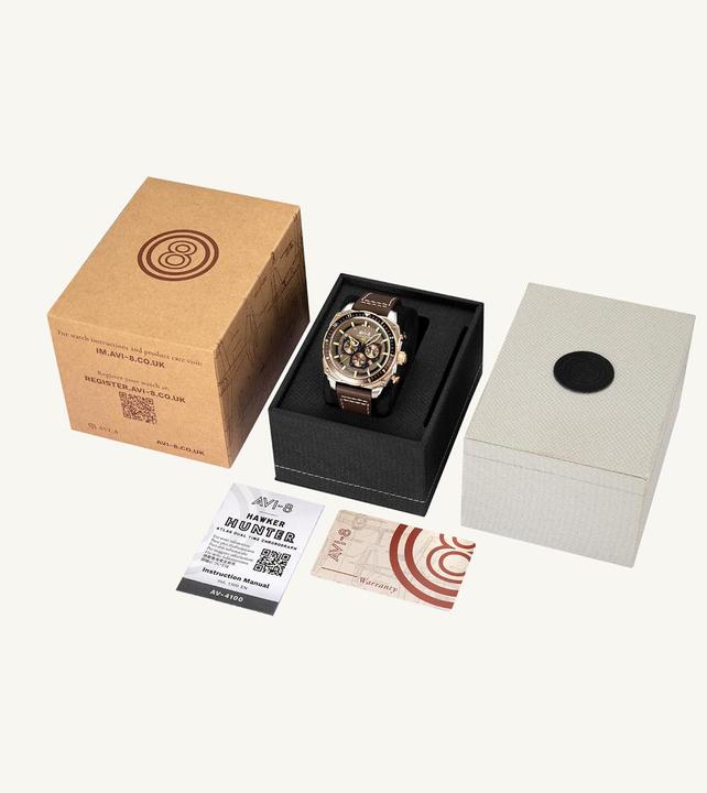 Produktbild AVI-8 AV-4100-05 Hawker Hunter Dual Time (Chronograph)