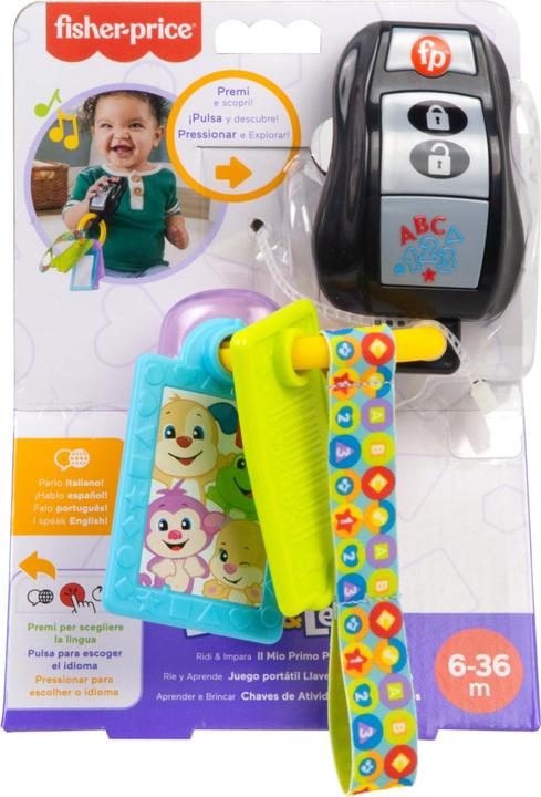 Actual product image Fisher-Price My first key ring (Italian, Portuguese, English, Spanish)