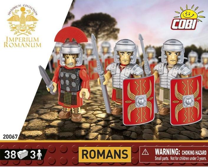 Actual product image Cobi Imperium Romanum blocks - Romans 3 figures