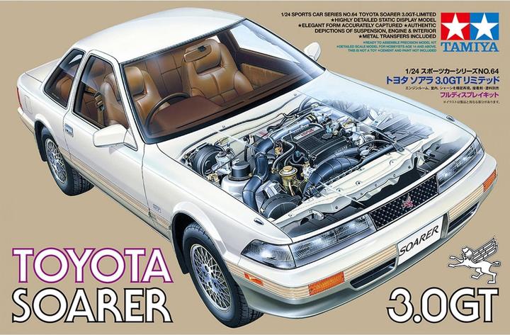 Produktbild Tamiya 1/24 Toyota Soarer 3.0GT Limited