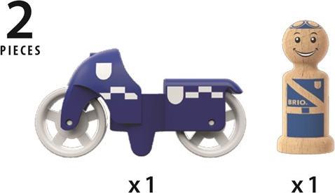 Immagine prodotto Brio Giocare veicolo mia città natale polizia moto
