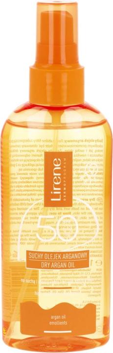 Actual product image Lirene Sun Dry Argan Oil Spf50 150ml (Suntan oil, SPF 50, 150 ml)