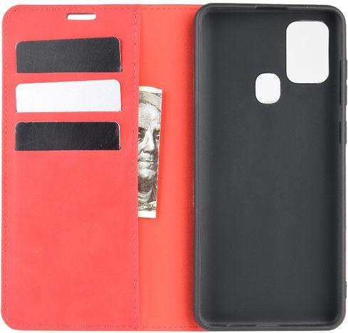 Actual product image MU Classic Classic V Leather Bookcover Series (Samsung Galaxy A21s)