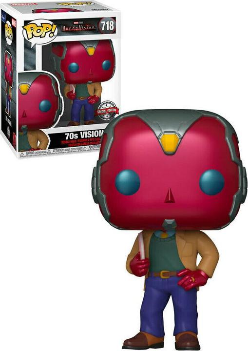 Image du produit Funko POP! Marvel WandaVision 70s Vision Exclusive