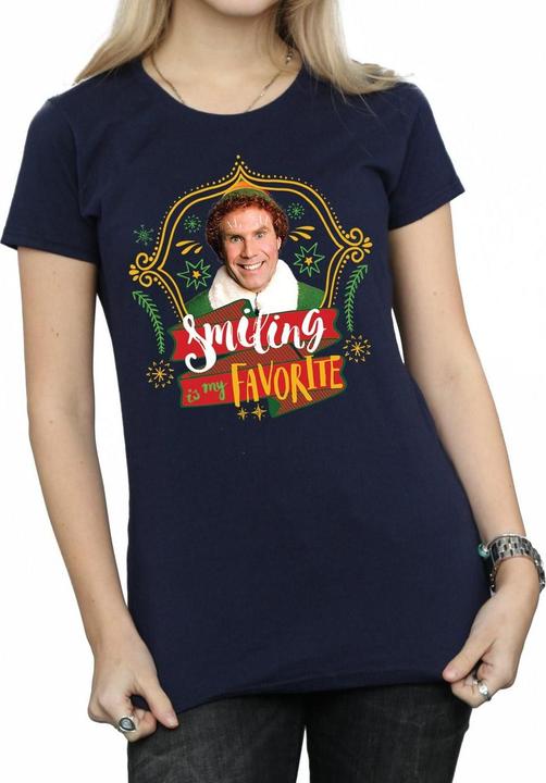 Immagine prodotto Elf Buddy Smiling Maglietta Donna (M)