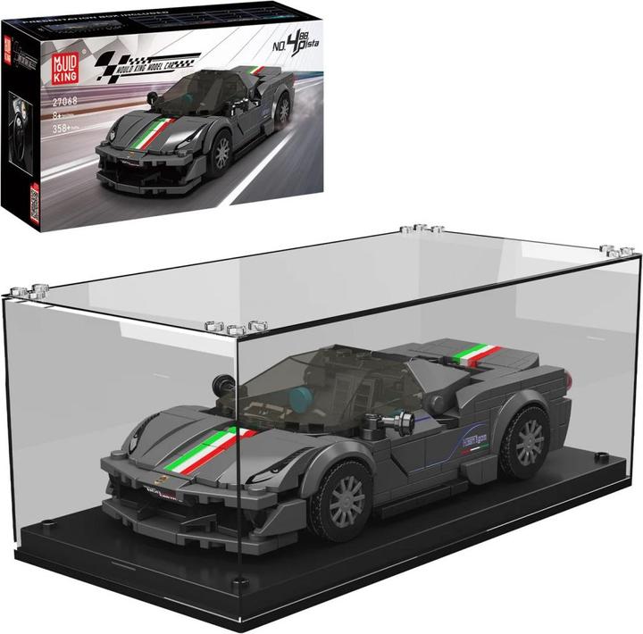 Produktbild Mould King 27039 - Sportwagen Gelb (321 Teile)