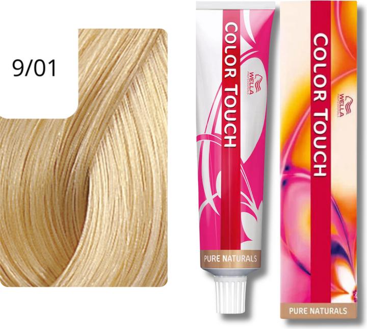 Actual product image Wella Color Touch Pure Naturals (9/01 light blonde nature-ash)
